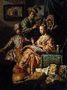 Rembrandt Peale The Music Party Sweden oil painting artist